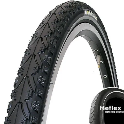 Kenda Reifen Khan K-935 28x1.40 Zoll 37-622 schwarz Reflex Draht