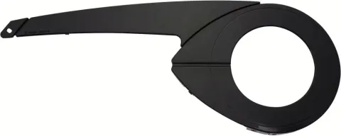 Horn Catena 3810 Kettenschutz bis 38 Zähne Kunststoff Schwarz ein-flügelig passende Länge 385-440 mm
