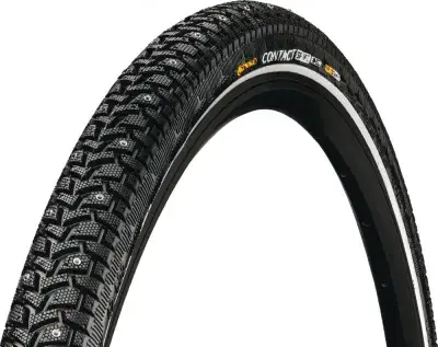 Continental Reifen Conti Contact Spike 120 28x1 3/8x1 5/8 Zoll 37-622 sw/sw Reflex E-25