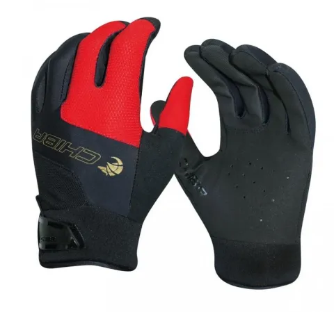 Chiba Handschuhe Viper lang schwarz rot Gr XXL/11