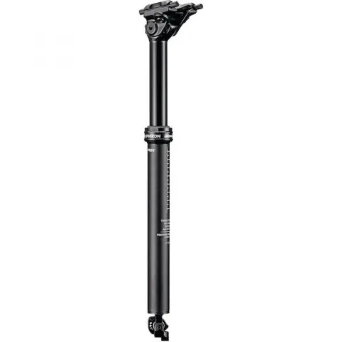 FSA Flowtron MTB Vario-Sattelstütze Ø 30,9 x 446 mm Schwarz - Dropper Post für Trails