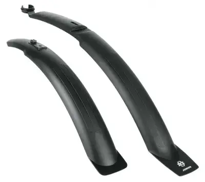 SKS Hightrek Junior 20" Schutzblech-Set für Kinderfahrräder, schlagfester Kunststoff, werkzeugfreie…