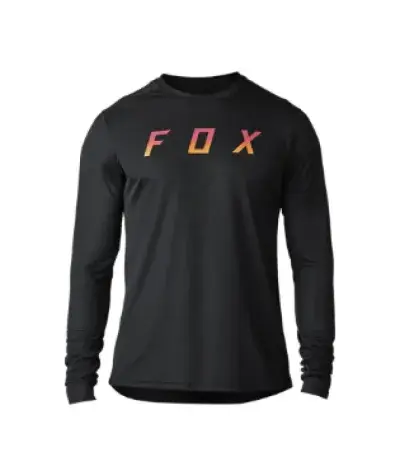 FOX Jerseys RANGER LS JERSEY DOSE Black Größe S