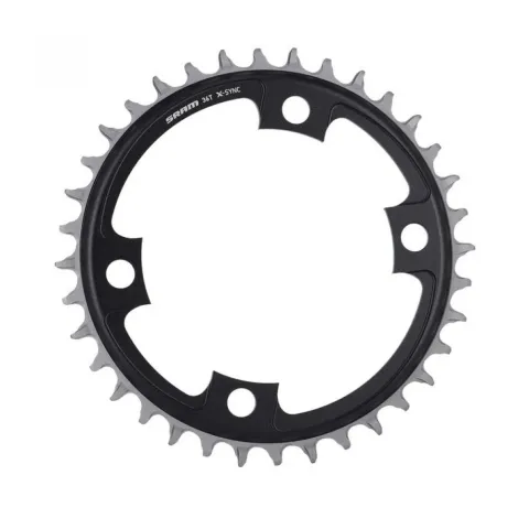 SRAM X-Sync Kettenblatt Road 12-fach 36T - 12-fach, schwarz