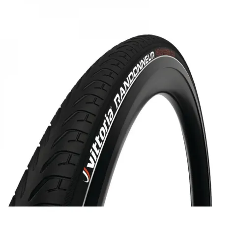 Vittoria Randonneur 28x1,5 Zoll (37-622) rigid D refl 37 - robuster Trekkingreifen mit Reflex für…