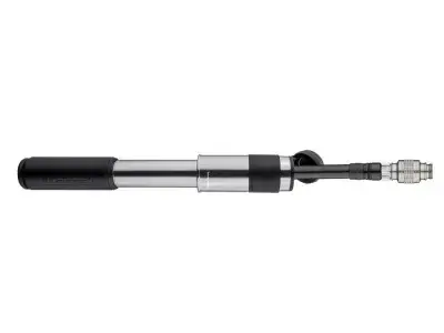 Birzman Velocity Road Handpumpe 160PSI Ventilkopf mit Gewinde silber