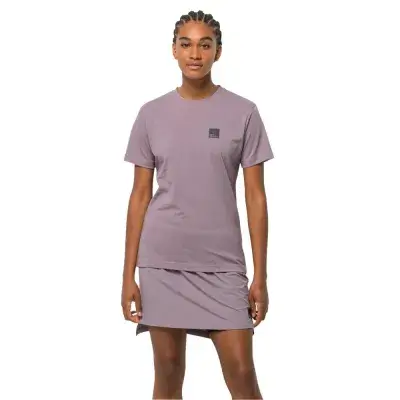 Jack Wolfskin Bike Commute T W Synthetic Fiber T-Shirt Shortsleeve Quail Größe L