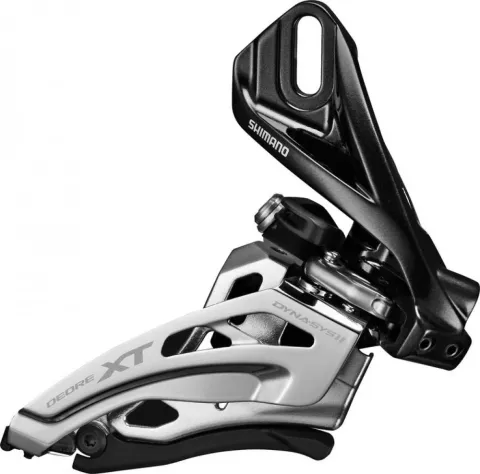 SHIMANO Umwerfer DEORE XT FD-M8000 3-fach MTB Direktmontage hoch Front-Pull - präzise…