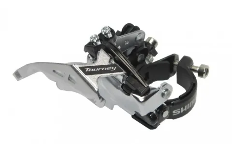 Shimano Tourney FD-TY710 Umwerfer 3x7/8-fach - 63-66°