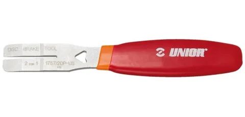 Unior Scheiben-Brems-Werkzeug 2 in 1 rot, 1757/2DP-US