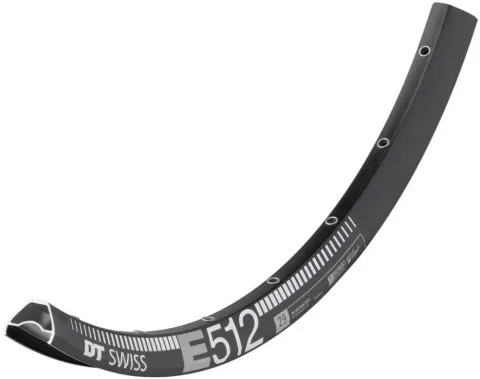 DT Swiss Felge E 512 29" 28 Loch Schwarz - leichte, robuste Enduro-Felge