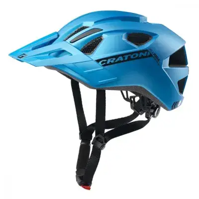 Cratoni Helm AllRide MTB blau metallic matt Uni 53 bis 59cm