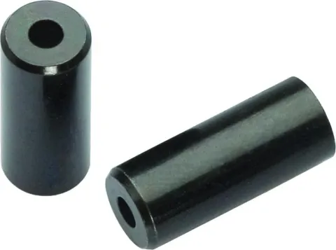 Jagwire Endkappen offen für Schaltzugaußenhülle Ø 4 mm Schwarz - reibungsarme Schaltperformance