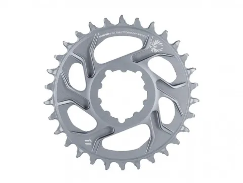 SRAM Kettenblatt X-Sync 2 Eagle 30T / 6 mm / grau - 6 mm, grau