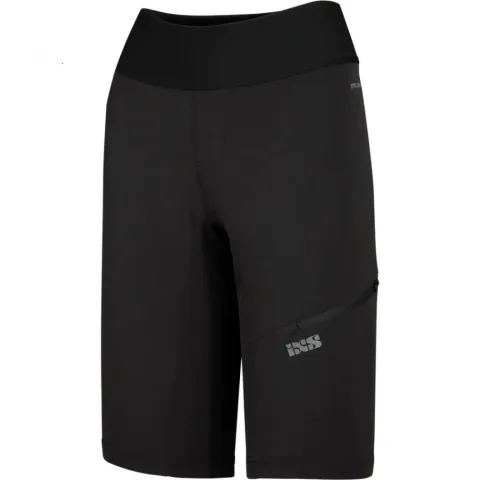 IXS Sports Division iXS Carve Hip-Hugger Women Shorts 36 black - maximaler Komfort auf dem Trail