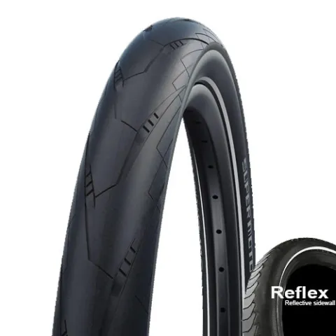 Schwalbe Drahtreifen SUPER MOTO Performance Line 20x2,4 Zoll (62-406) Schwarz - maximaler Grip und…