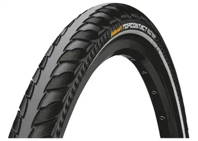 Continental Reifen Top Contact II 28x1.25 32-622 schwarz Reflex E-50 faltbar - Faltreifen