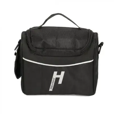 Haberland Lenkertasche 5l Siebensachen schwarz - praktische Lenkertasche mit KLICKfix