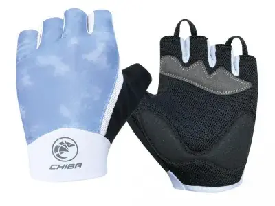 Chiba Handschuhe Lady Tie Dye hellblau Gr S/7