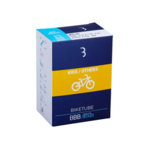 BBB Cycling BBB Schlauch FV 20x 1 (20 x 1 Zoll) schwarz - zuverlässiger Fahrradschlauch mit…
