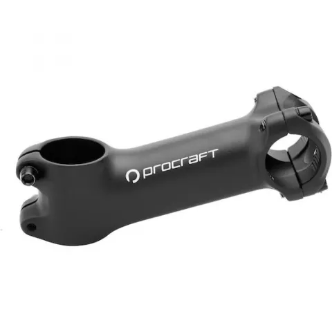 Procraft Vorbau Ahead SL 17° / 25,4 mm Schwarz - Leichter Fahrradvorbau aus 6061/T6 Aluminium