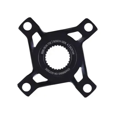 BBB Cycling BBB crank spider E-bikeMount 104 Schwarz - stabiler Kettenblatt-Spider für Bosch Gen4
