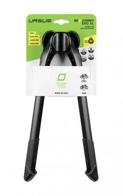 Ursus Zweibeinständer Zweibeinständer JUMBO EVO XL Aluminium H=330mm bis 29 schwarz