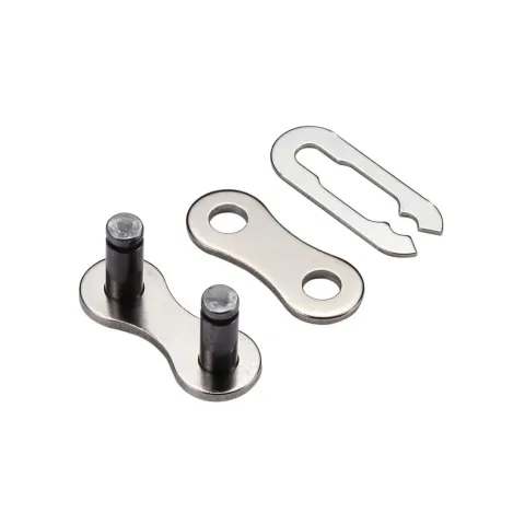 BBB Cycling Verschlussglied Spring Link Single 1/8 Zoll nickel - schneller Kettenverschluss fürs…