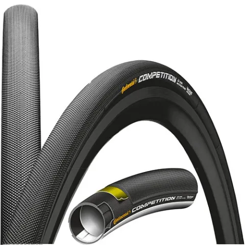 Continental Competition TT Schlauchreifen 25x28 mm schwarz - Premium Rennradreifen für Wettkampf