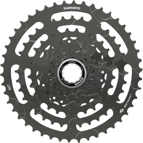 SHIMANO Kassette CUES LINKGLIDE CS-LG400 9-fach 11-46Z - robuste Schaltung für moderne Bikes
