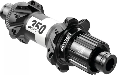 DT Swiss Nabe MTB HR 350 Straightpull 28 Loch Schwarz - zuverlässige Boost Hinterradnabe