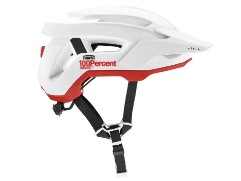 100% Altis helmet L/XL white - sicherer, gut belüfteter Trail-Helm mit Smartshock