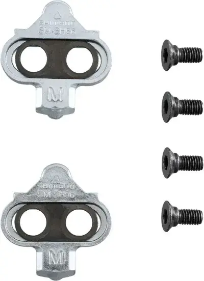Shimano SM-SH56 SPD-Schuhplatten mit Mehrfachausstieg ohne Gegenplatten