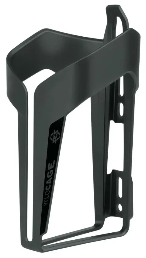 SKS VELOCAGE Flaschenhalter schwarz matt, 40g, stabiler Kunststoff, sicherer Halt auf Straße und…