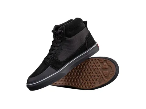 Leatt Shoe 1.0 Flat Hi-Top, black, 43