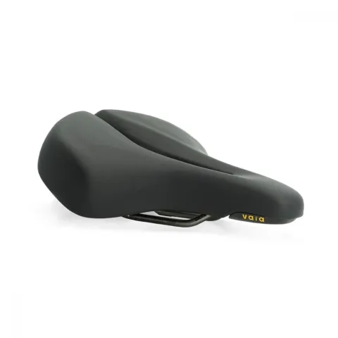 Selle Royal Vaia Relaxed Fahrradsattel - 250 x 213 mm Schwarz