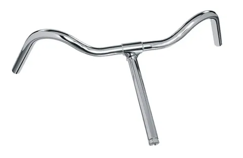 Ergotec Lenker Holland fest 545 mm 69° Stahl verchromt