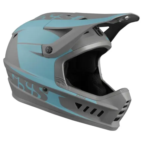IXS Sports Division iXS XACT Evo helmet L/XL Ocean-Graphite - Fullface-Helm mit Top-Belüftung