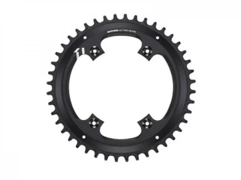 SRAM X-Sync Road Kettenblatt 44T asymmetrisch - 1-fach Rennrad Chainring für optimale Kettenhaltung