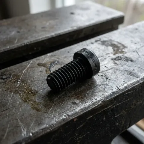 Crankbrothers Pedal Pin Screw, 5050-Mallet-Stamp V1-Doubleshot, 8mm, (VE-1), black