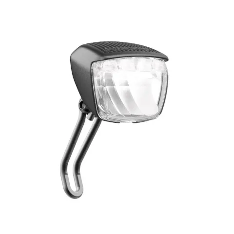 Busch + Müller BRIQ-S N LUMOTEC Dynamo-Scheinwerfer 60 Lux - Breites Lichtfeld