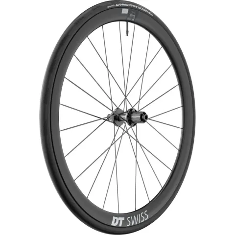 DT Swiss Laufrad ARC 1400 Dicut Disc 622 x 38 mm Schwarz - aerodynamisches Carbon-Vorderrad