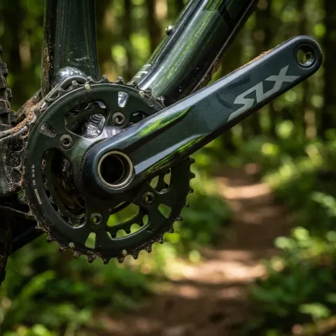 SHIMANO Kurbelgarnitur SLX FC-M7120-B2 Kurbelgarnitur - 12-fach, 175 mm, 36-26 Zähne, 26 Zähne