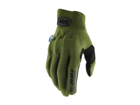 100% Cognito Smart Shock Gloves S Army Green / Black - maximaler Schutz und Kontrolle