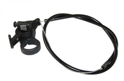 RockShox AM PopLoc Remote-Hebel links, inkl. Kabel, schwarz
