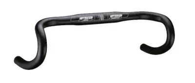FSA Vero Compact Lenker 31,8 x 440 mm Schwarz - AL6061 Rennradlenker mit Drop-Design