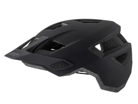 Leatt Fahrradhelm MTB All Mountain 1.0 Gr.S Schwarz - Trail-Helm für Anfänger mit…