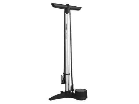 Birzman The Pump Flick-It II Standpumpe 160 PSI/11 bar - Kompakte Fahrradpumpe mit…
