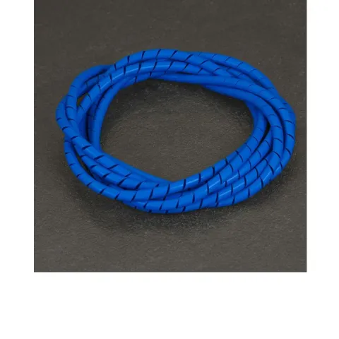 capgo BL Spiralschlauch 4,8 mm ID / 6 mm AD 2 m - Kabelschutz für E-Bikes und Beleuchtung