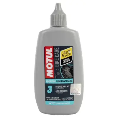 MOTUL Chain Lube Wet Kettenschmiermittel 100ml Tropfflasche, für (E-) Bikes, haftstark bei Nässe,…